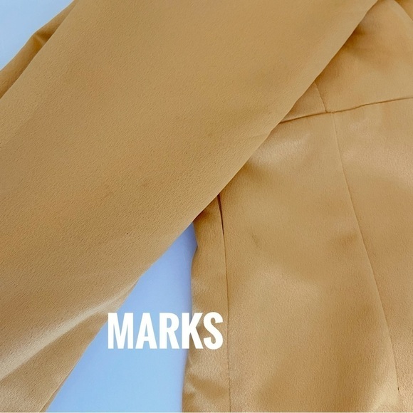 More To Come Jewel Deep V Dress in Marigold Size XXS - Picture 9 of 14